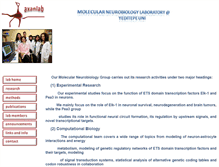 Tablet Screenshot of neuro.yeditepe.edu.tr