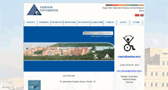 Desktop Screenshot of engelsiz.yeditepe.edu.tr